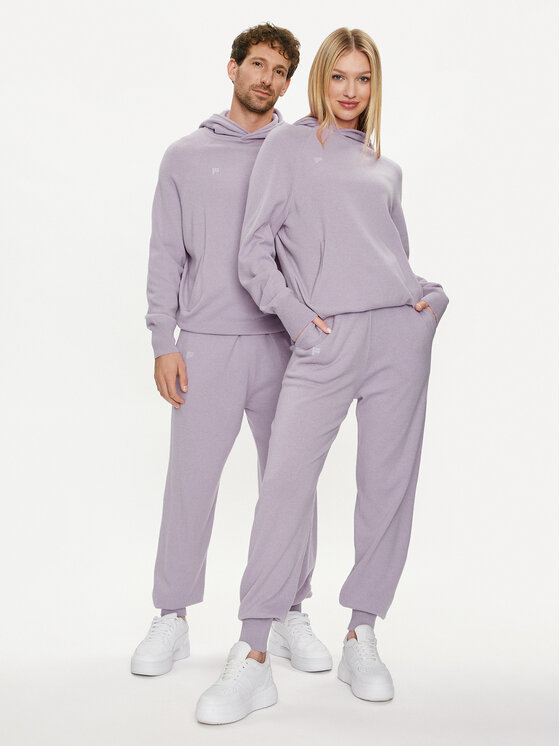 Pangaia Pangaia Felpa Archive Recycled Cashmere Viola Loose Fit