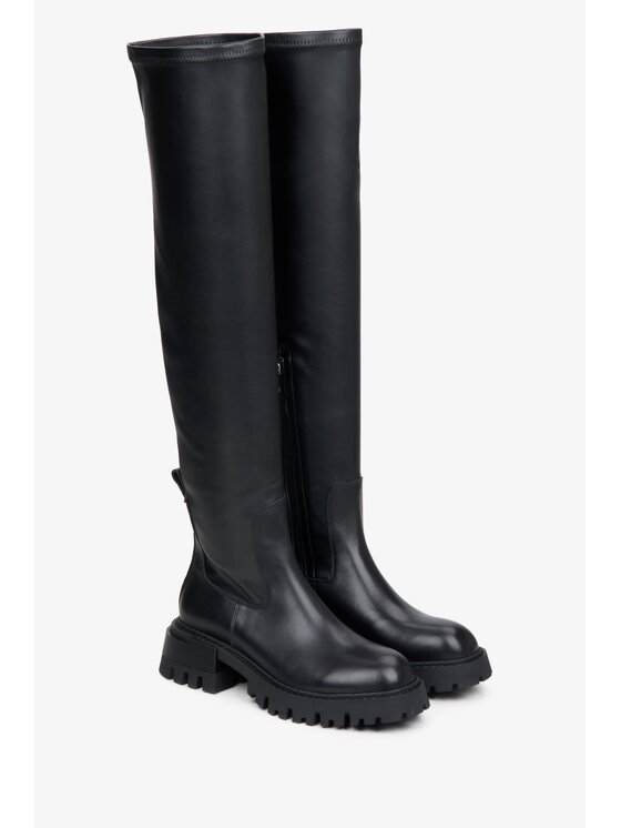 Estro Estro Čižmy ER00114696 Čierna