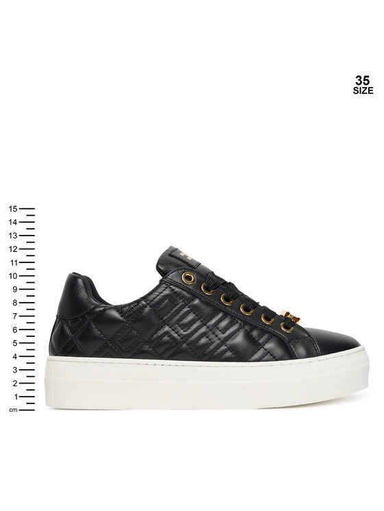 Elisabetta Franchi Elisabetta Franchi Sneakersy Low Cut Lace Up F4A9-E0357-1251 D Čierna