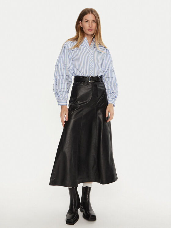 Munthe Munthe Πουκάμισο Trudie 243102824334 Μπλε Relaxed Fit