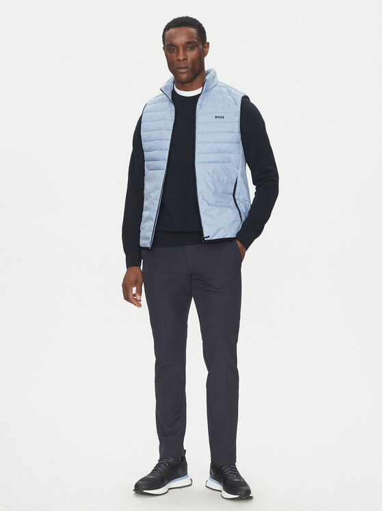 BOSS BOSS Жилет V_Thor 2 50514762 Голубий Regular Fit