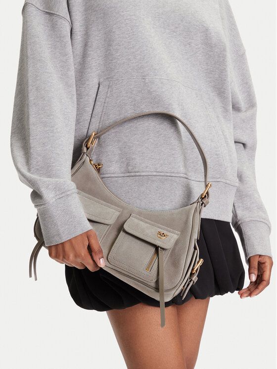 PINKO PINKO Сумка Cargo Bag Classic PE 25 PLTT 102794 A29N Сірий