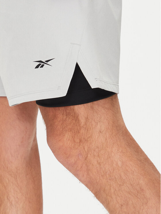 Reebok Reebok Športne kratke hlače Strength 100075594 Siva Regular Fit