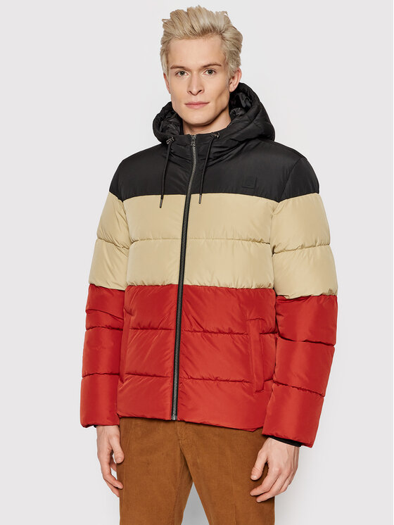 Only & Sons Пухено яке Melvin 22020857 Черен Regular Fit