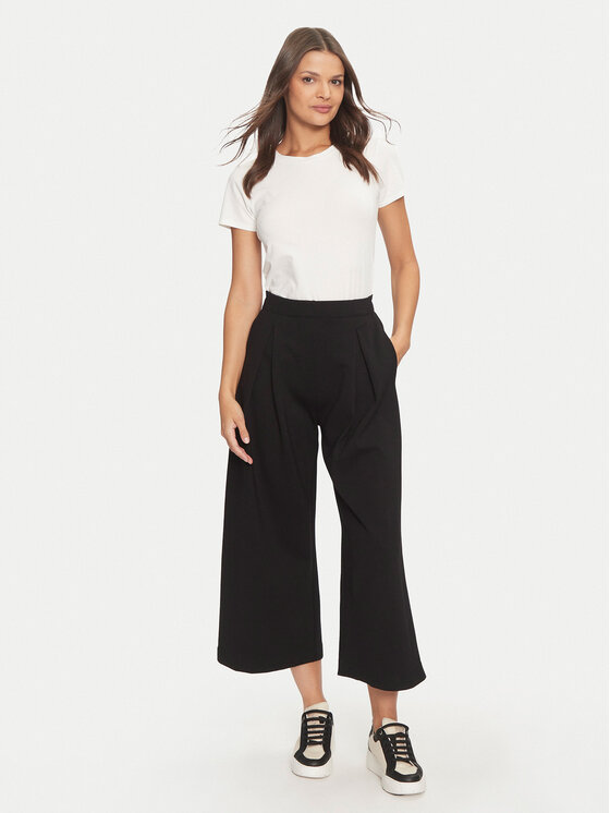 Deha Deha Tričko A00150 Écru Regular Fit