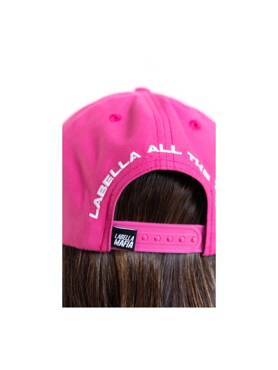 LaBellaMafia LaBellaMafia Czapka z daszkiem HAT PINK Różowy