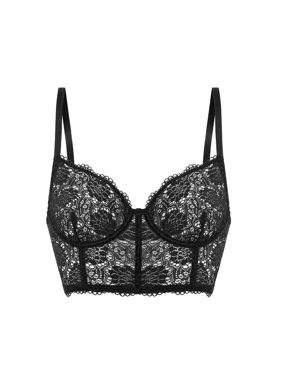 Love and Hate Love and Hate Reggiseno top Paloma Nero