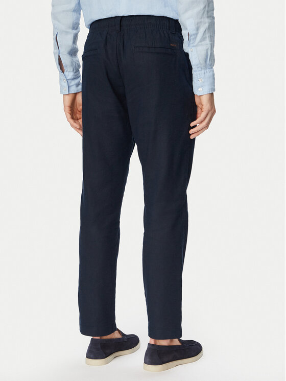 BOSS BOSS Chinos Sanderson-L-3 50559595 Dunkelblau Regular Fit