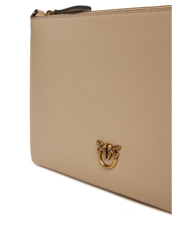 PINKO PINKO Kabelka Flat Classic AI 25-26 PCPL 100455 A0F1 Béžová
