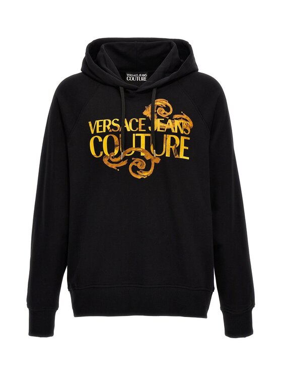 Versace Versace Mikina 76GAIG00 CF01G G89 Černá Regular Fit