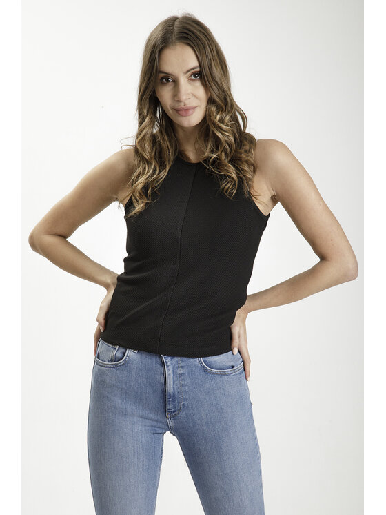 Cross Jeans Cross Jeans T-Shirt 55956-020 Czarny Slim Fit