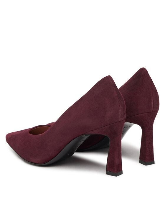 Pollini Pollini Pantofi cu toc subțire SA10257M0NTA0561 Vișiniu