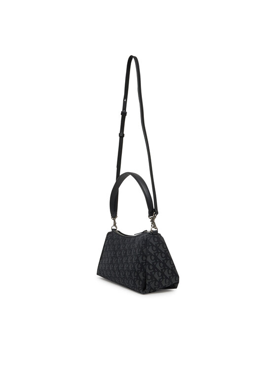 Calvin Klein Jeans Calvin Klein Jeans Torebka Drop Monogram Lg Shoulder Bag LV04K3114G Czarny