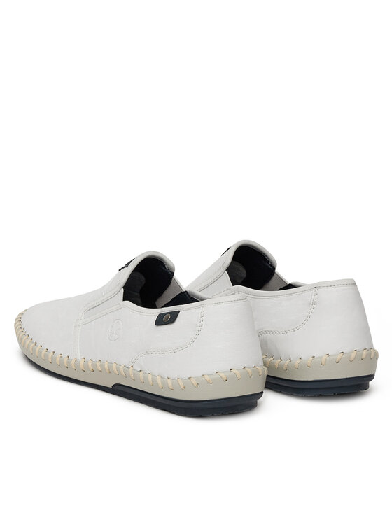 Rieker Rieker Halbschuhe B4551-81 Weiß