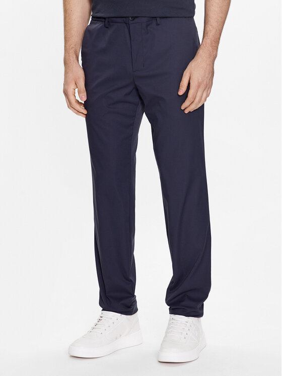 BOSS Boss Kalhoty z materiálu T Drax 50482656 Tmavomodrá Regular Fit
