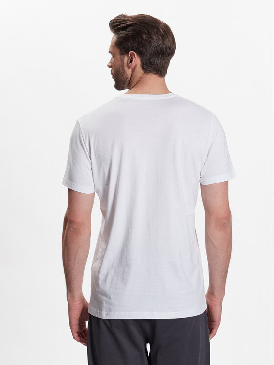 Volcano Volcano T-Shirt T-Luminary M02014-S23 Biały Regular Fit
