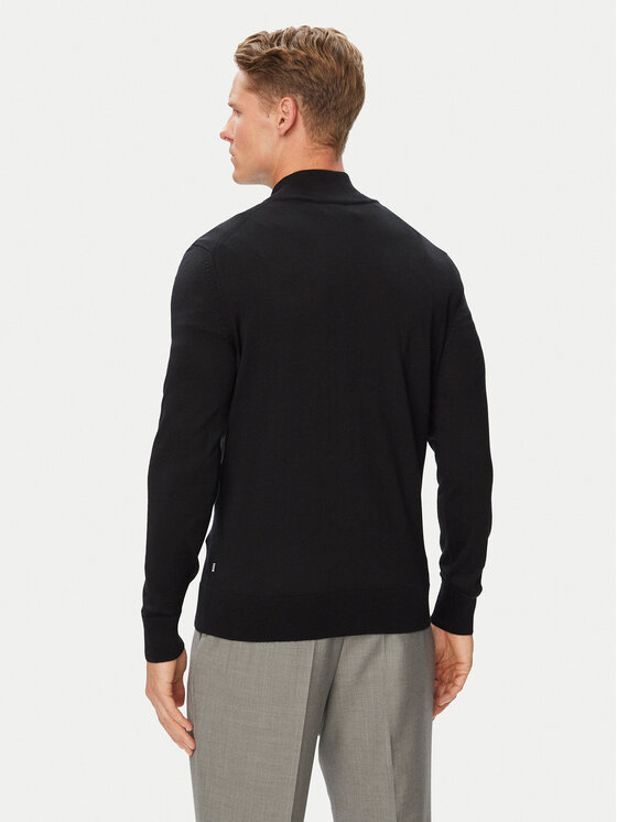 BOSS BOSS Pullover H-Ebenji 50565499 Schwarz Regular Fit