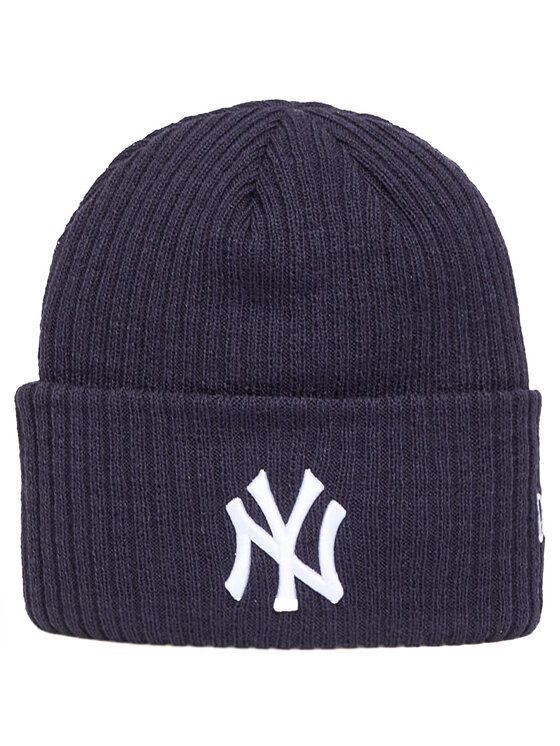 New Era New Era Berretto Wide Cuff Beanie New York Yankees Hat Blu scuro