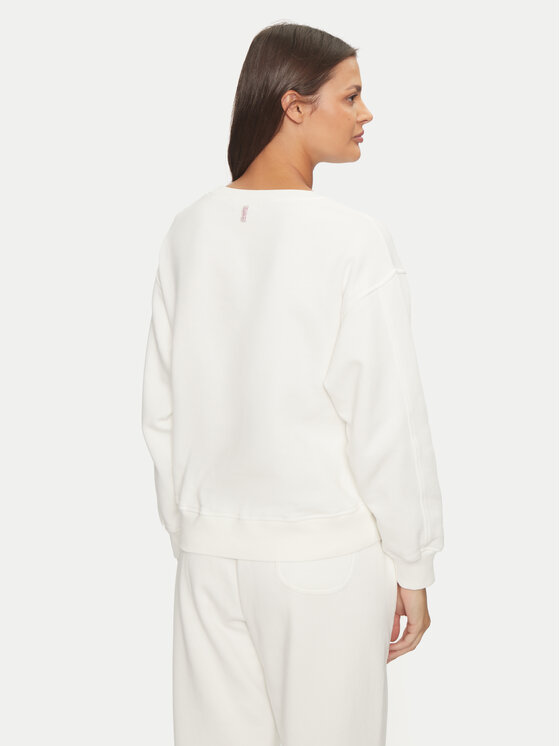 Deha Deha Felpa A00551 Écru Regular Fit