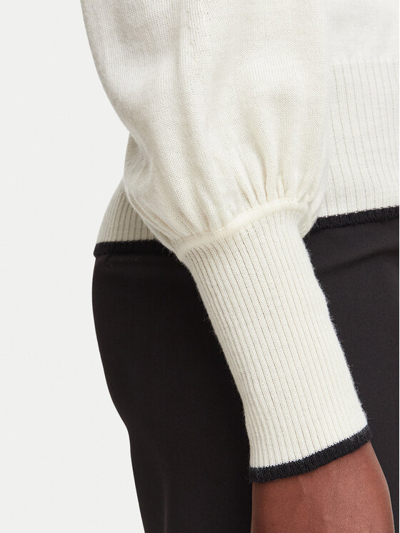 Luisa Spagnoli Luisa Spagnoli Svetr Maggiolone 100461 Krémová Regular Fit