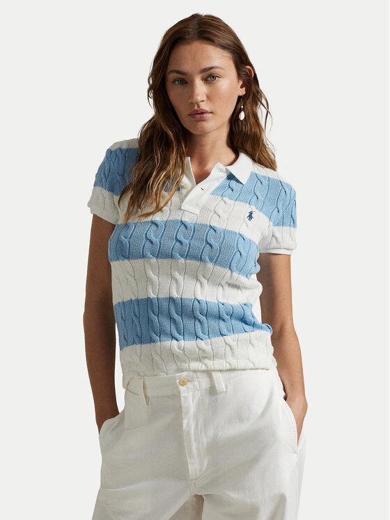 Polo Ralph Lauren Damski Sweter, rozmiar XS, Niebieski, 211943043011