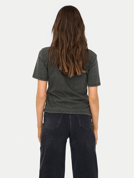 ONLY ONLY Тишърт Lucy 15346786 Сив Regular Fit