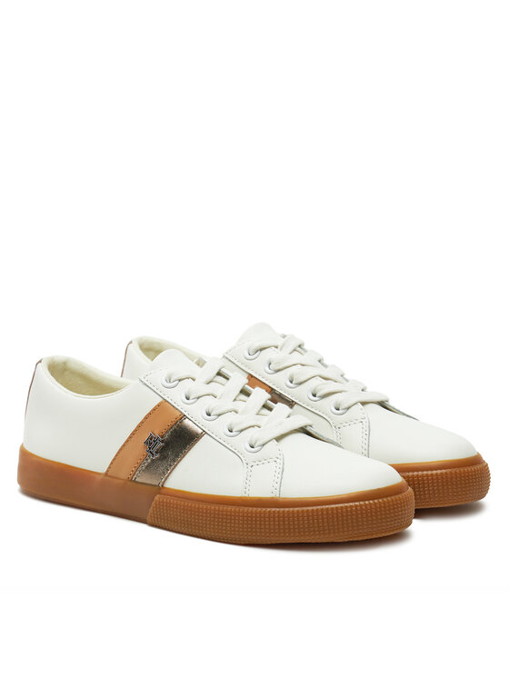 LAUREN RALPH LAUREN Lauren Ralph Lauren Sneakersy 802942784001 Biały