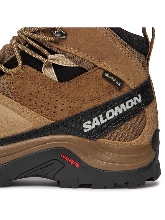 Salomon Salomon Trekking čevlji Quest Rove GORE-TEX L47181400 Rjava