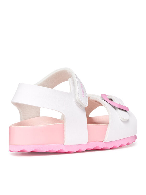Geox Geox Sandále B Sandal Chalki Girl B652RA 000BC C0406 M Biela