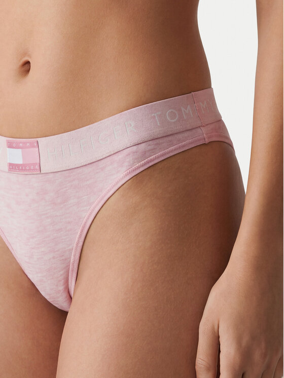 Tommy Hilfiger Tommy Hilfiger Kalhotky string UW0UW06039 Světle růžová