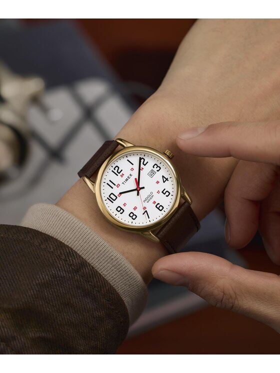 Timex Timex Hodinky TW2Y12700 Hnědá