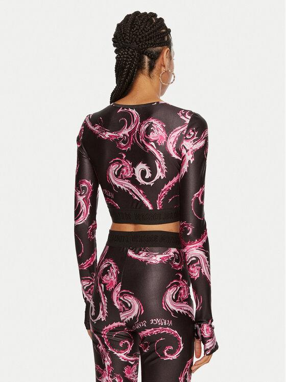 Versace Jeans Couture Versace Jeans Couture Bluza 77HAH218 JS360 Črna Slim Fit