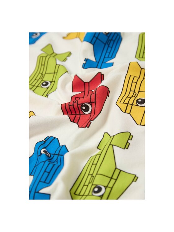 LEGO LEGO T-Shirt 11011350/138 Biały Regular Fit