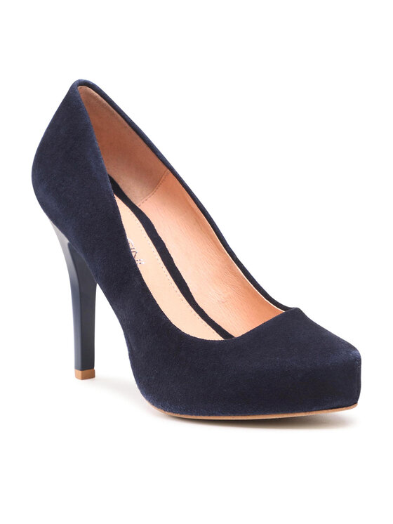 Scarpe basse 717000-A Blu scuro