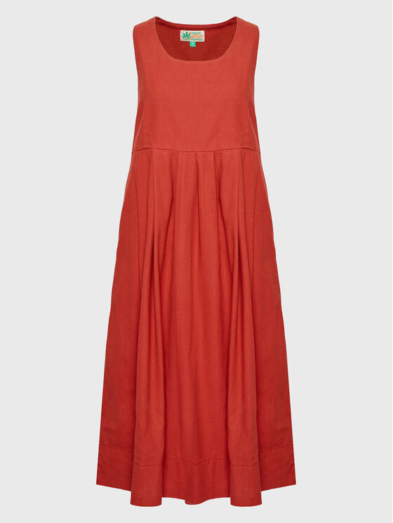 Deus Ex Machina Kasdieninė suknelė Amelia DLA229247 Raudona Regular Fit