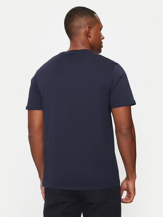 Guess Guess T-Shirt M4BI61 K9RM1 Dunkelblau Regular Fit