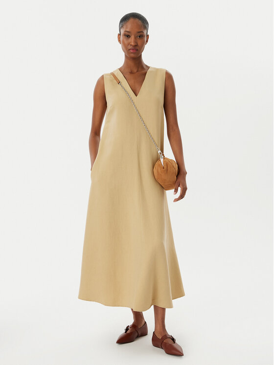 Weekend Max Mara Weekend Max Mara Ikdienas kleita Egoista 2515221072 Bēšs Regular Fit