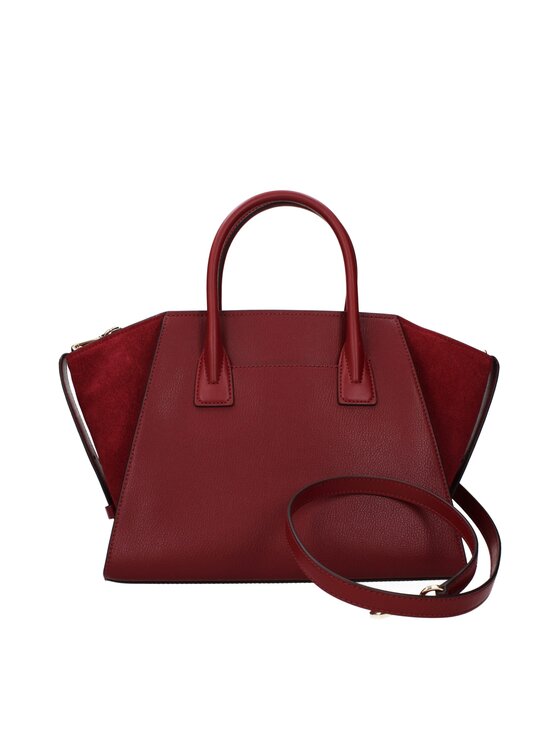 Michael Kors Michael Kors Torebka Red Leather Hand Czerwony