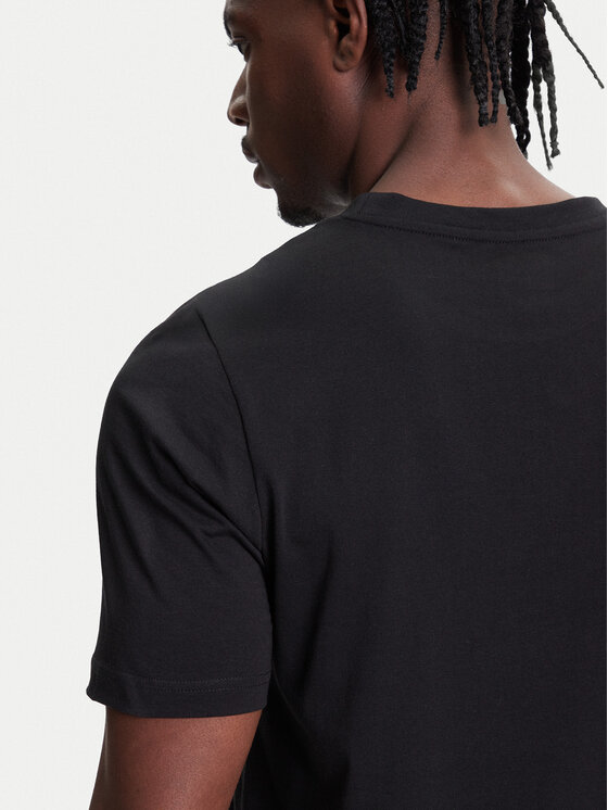 Kappa Kappa T-Shirt 351U8KW 005 Μαύρο Regular Fit