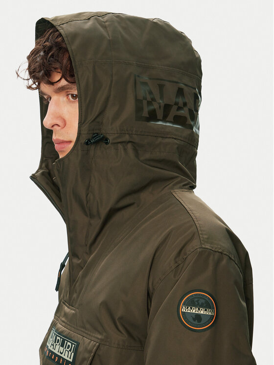 Napapijri Napapijri Kurtka anorak Rainforest Next NP0A4IB9 Brązowy Regular Fit