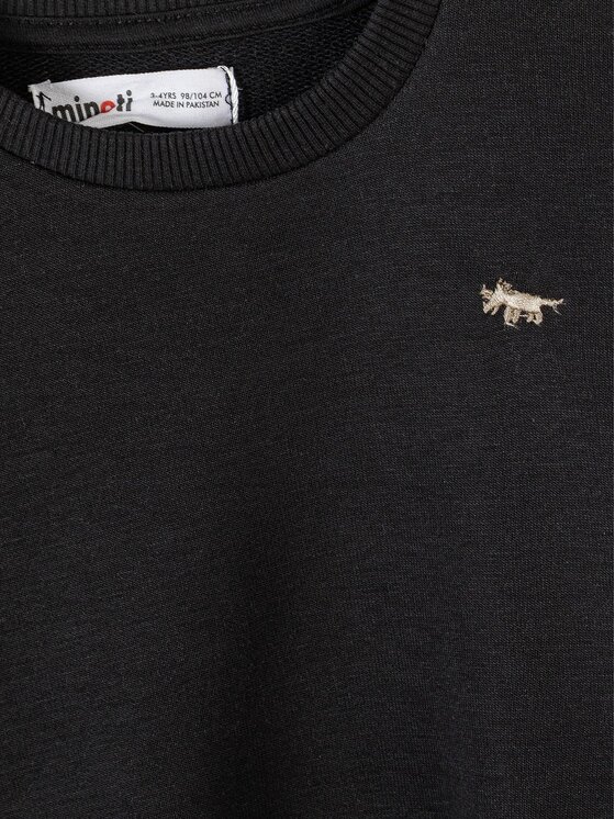 minoti minoti Zestaw NOSFLEECE203 Czarny Regular Fit
