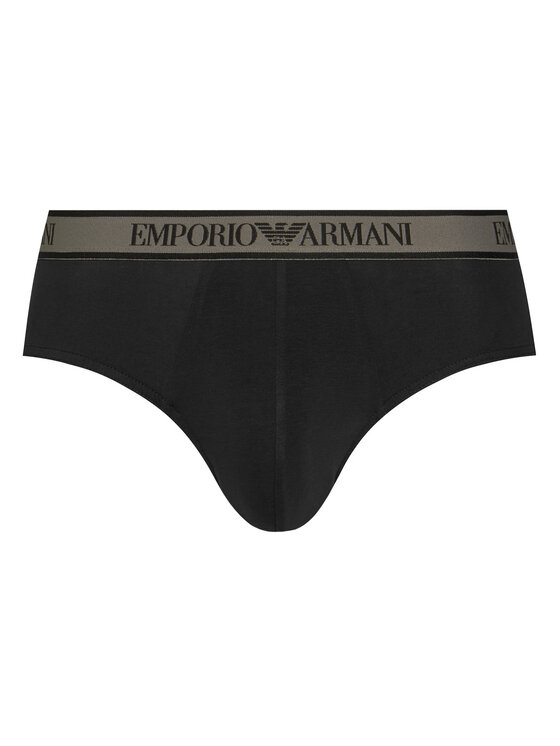 Emporio Armani Underwear Emporio Armani Underwear Komplet spodnjih hlač slip﻿ EM000258 AF20669 MC061 Črna