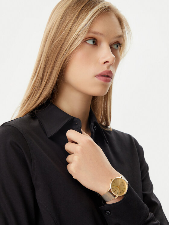 Armani Exchange Armani Exchange Zegarek Lola AX5536 Złoty
