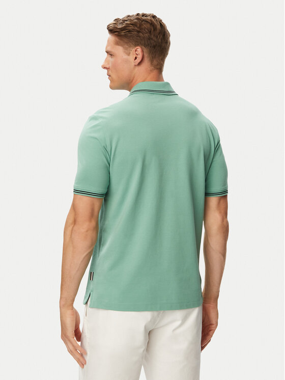 Bugatti Bugatti Poloshirt 8150-15001E Grün Regular Fit