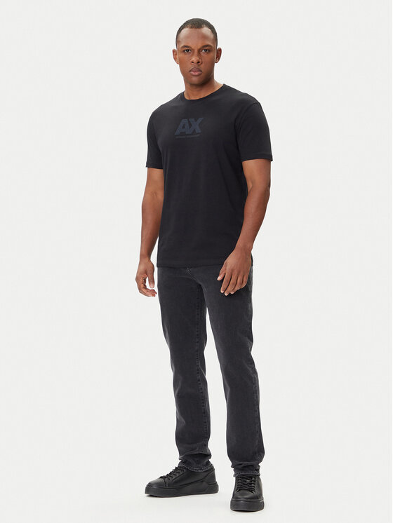Armani Exchange Armani Exchange Tričko XM001403 AF16432 UC001 Čierna Regular Fit