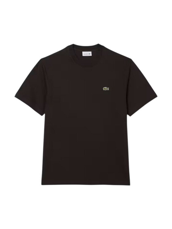 Lacoste Lacoste T-Shirt 3617075004009 Καφέ Regular Fit