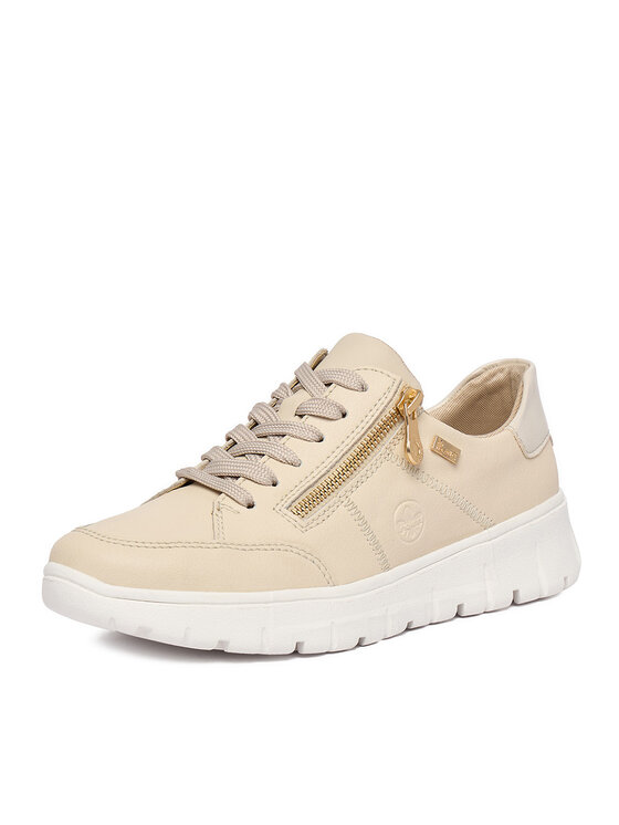 Rieker Rieker Sneakersy N1301-60 Beżowy