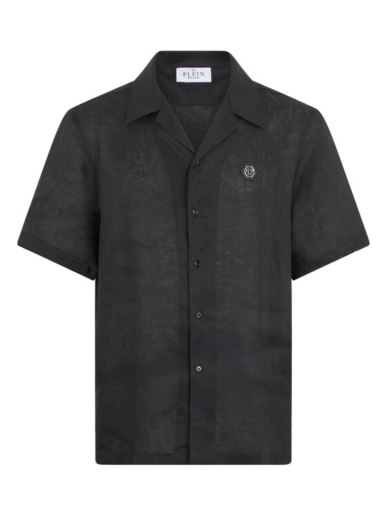 PHILIPP PLEIN PHILIPP PLEIN Koszula 30021 Czarny Regular Fit