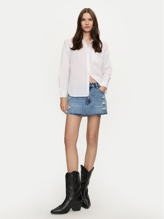 Brave Soul Brave Soul Košulja LSH-659ARIEL Bijela Regular Fit