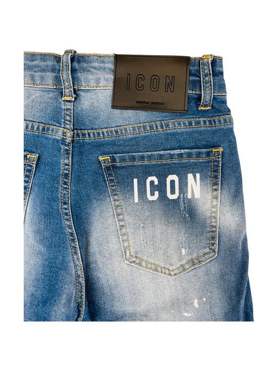 Icon Icon Szorty ibds00451 Niebieski Regular Fit